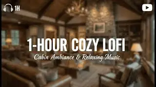 Hidden Cabin in the Woods | Cozy Cabin Ambience with Rain, Fireplace & Forest Sounds for Sleep