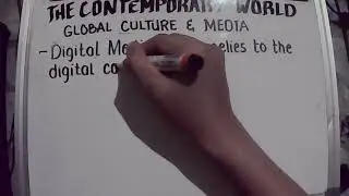Global Culture and Media (LESSON 8) - THE CONTEMPORARY WORLD -