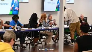 Voting on the Thornton Township Road and Bridge Fund budget - approved after heated discussion