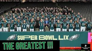 THE 2024 EAGLES ARE THE GREATEST PHILADELPHIA TEAM OF ALL TIME