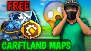 Free diamond and c badge and other gifts from craft land maps / freefire 