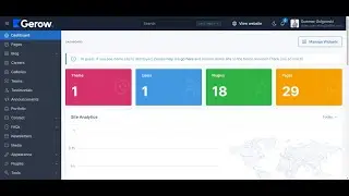 Gerow - Business Consulting Laravel Script