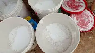 How to mix screeding gash with waterproof cement and top bond