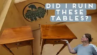 Heywood Wakefield Table Makeover using @DixieBellePaint Silk Paint