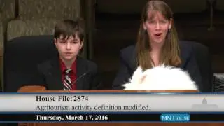 House Agriculture Policy Committee discussion of HF2874