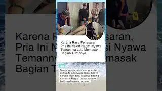 #KisahNyata #KriminalMengerikan #TrueCrimeIndonesia  #BeritaViral #TikTokCrimeStory #Shorts #FYP