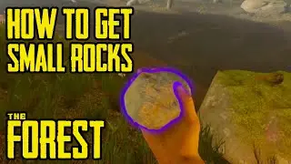 How to find Small Rocks - The Forest Guide
