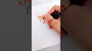 How to write dates in unique styles #dates #youtubeshorts  #lettering #shorts