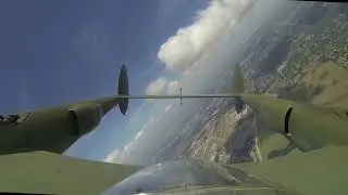 Looking back from Glacier Girl