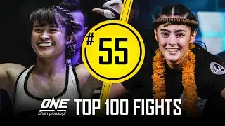 Stamp Fairtex's TOUGHEST Muay Thai Match | ONE Championship&rsquo;s Top 100 Fights | #55