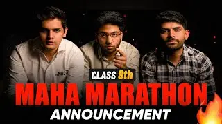 Class 9th - Maha Marathon Announcement 🔥 | Antim Prahar 💀 | Check Desc.