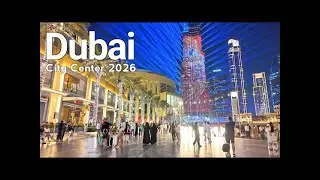 Dubai Walking Tour 2026 | Explore Dubai Streets in 4K HDR