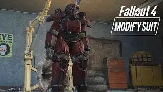 Fallout 4 - Hot Rod Flames Paint MOD Location for Power Armor (How to Modify & Repair)
