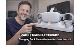 🎮 Обзор зарядной док-станции DOBE FOMIS для Meta Quest 3/3S &ndash; стоит ли она своих денег, учитывая ...