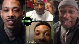 ANT GLIZZY AND BUSTAMOVE GO AT EACHOTHER OVER DEFENDING 1090 JAKE PAPERWORK! IG LIVE! (FULL)