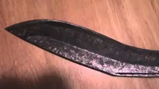 Desert Storm Kukri Patina Part 2
