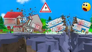 Jack Dude City Earthquake 😲🤯 in dude theft wars