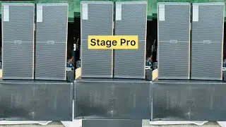 Stage pro DJ setup sound check. @PSoundservice
