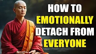 How to DETACH from PEOPLE and SITUATIONS & Be Unbothered in LIFE | Buddhism