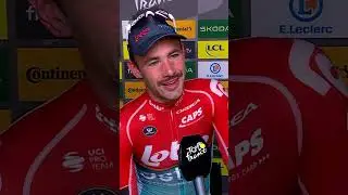 As good an interview as you&rsquo;ll see 😍 #cycling #tourdefrance #emotional