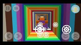 Draw Bricks Rainbow Worm Hole