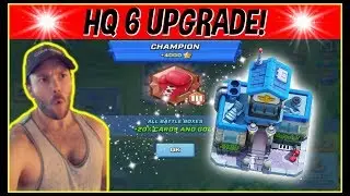 HQ LEVEL 6 UPGRADE! // Rush Wars