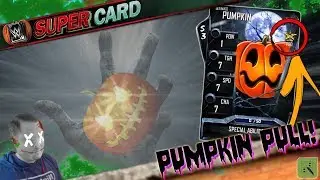 HUGE SUMMERSLAM 17 PUMPKIN PULL!! FIRST PRO HALLOWEEN CARD! | WWE SuperCard