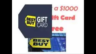How to get a $1000 Best Buy Gift Card for free