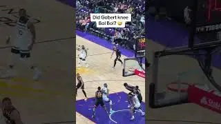 Did Gobert knee Bol? 👀