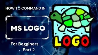 How to write command in MS Logo