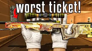 I HIT THE WORST ONE PERCENT TICKET POSSIBLE BUT..
