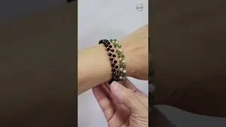 Braid 3 wire bracelet - Free tutorial video link above the title  #shortsvideo #wireworks