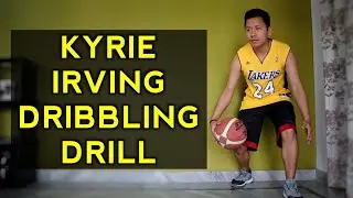 Do The KYRIE IRVING FINGER DRIBBLING Drill To Improve Handles #shorts #basketball #basketballshorts
