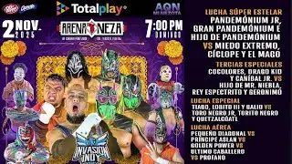 La Pandemia vs Ciclope, Miedo Extremo y El Mago INVASI&Oacute;N INDY/ARENA NEZA 