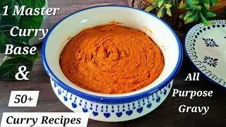 Секрет индийской ресторанной кухни (рецепт базовой подливки)