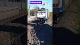 Abfahrt RB41 ➡️ Hamburg HBF in Sagehorn #metronom #rb #br146 #hamburg