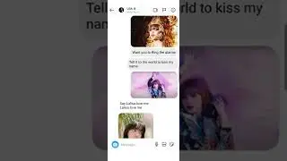 Does Lisa of Blackpink replied to me?? #lalisa #lisa #blackpink
