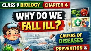 Why Do We Fall Ill? 🤒 | Class 9 Biology Chapter 3