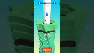 Drop Stack Balls Level 2 Balls Game Gameplay Drop Balls game by #dropStackBalls #ballsgame #jetball