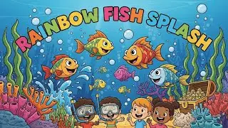 🐟🌈 Rainbow Fish Splash 🎵 | Fun Learning Song for Kids | Happy Tale & Tune