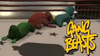 ALL ABOARD THE KNOCKOUT TRAIN! Gang Beasts Online With Friends