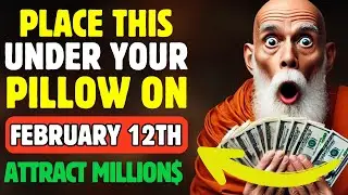 Place This Under Your Pillow On 12th FEBRUARY, Your Money Problems Will End | Buddhist Teachings