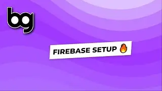 🔥 firebase setup