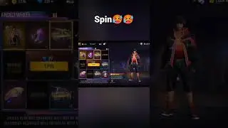 FREE FIRE new faded wheel bundle spin 200+ Diamond waste 🥵 #spin #viral #freefire #100k #shortfeeds
