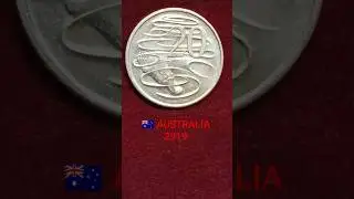 Classic Marvelous & Rare 20 Cent Coin Of 2019 Of 🇦🇺 Australia #Viral #Vintage #Trending Short