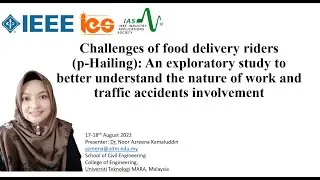 ISWTA2022 Challenges of food delivery riders (p-Hailing): An exploratory study