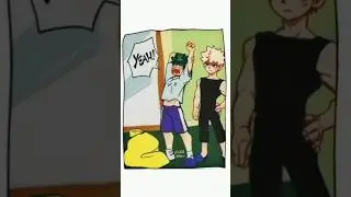 bakugou said: this is mine now 😤😳🤣(bakudeku comic 🧡💚)