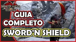MONSTER HUNTER SUNBREAK - Guia Completo ESPADA E ESCUDO | Dicas para SWORD AND SHIELD