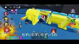 ロブロックスのゲームでカーとをつくったよ