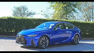 2024 LEXUS IS 350 F SPORT ULTRASONIC BLUE BLACK L81549... POC AT LEXUS... 251-209-7833...